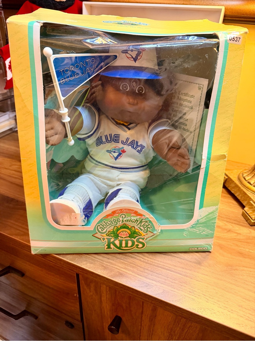 Vintage 1987 Toronto Blue Jays Cabbage Patch Kid NRFB